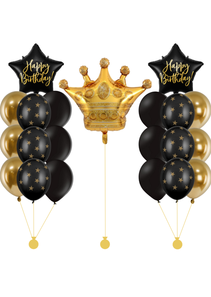 Zestaw DUŻY korona black